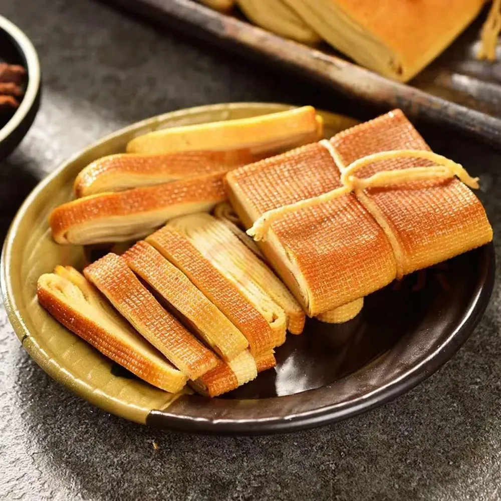Marinated dried tofu rolls with layered filling at Jianbing Man (饼饼侠), a Chinese Restaurant in San Jose