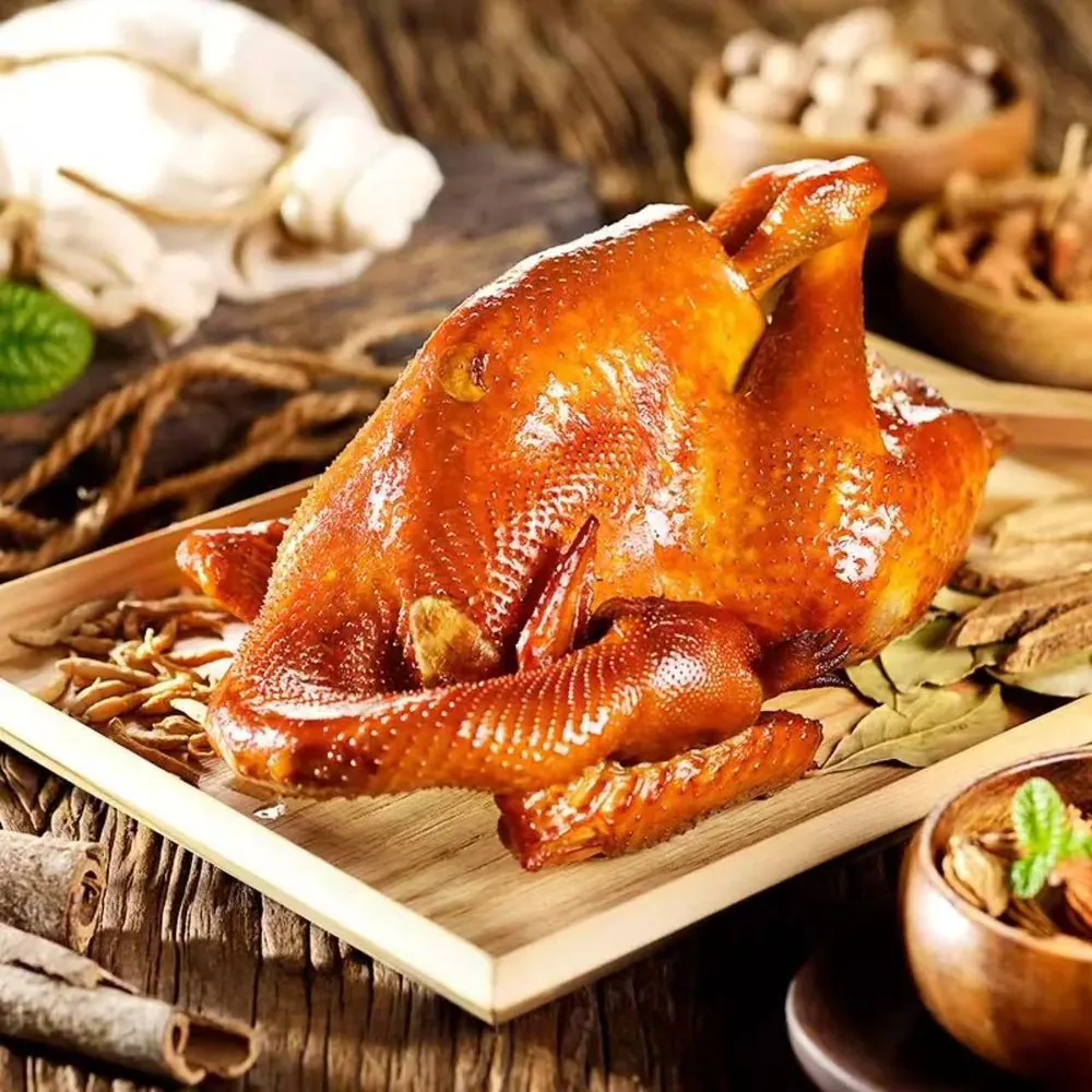 Tender braised whole chicken with aromatic spices at Jianbing Man (饼饼侠), a Chinese Restaurant in San Jose